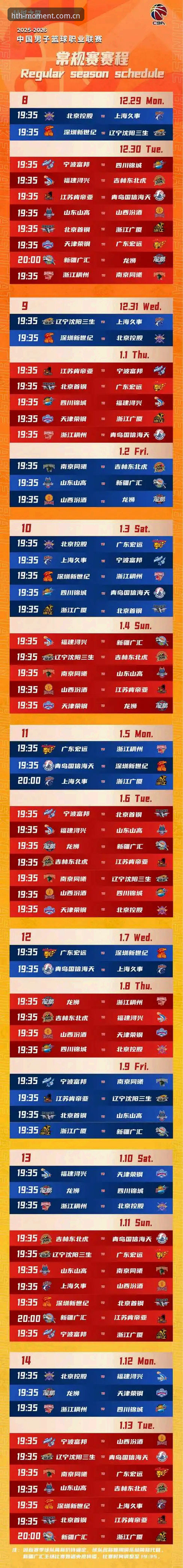 新赛季CBA赛程解读与观赛避坑指南——从华体会平台看日程安排的正确操作